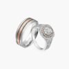 Cluster diamond ring