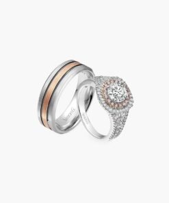 Cluster diamond ring