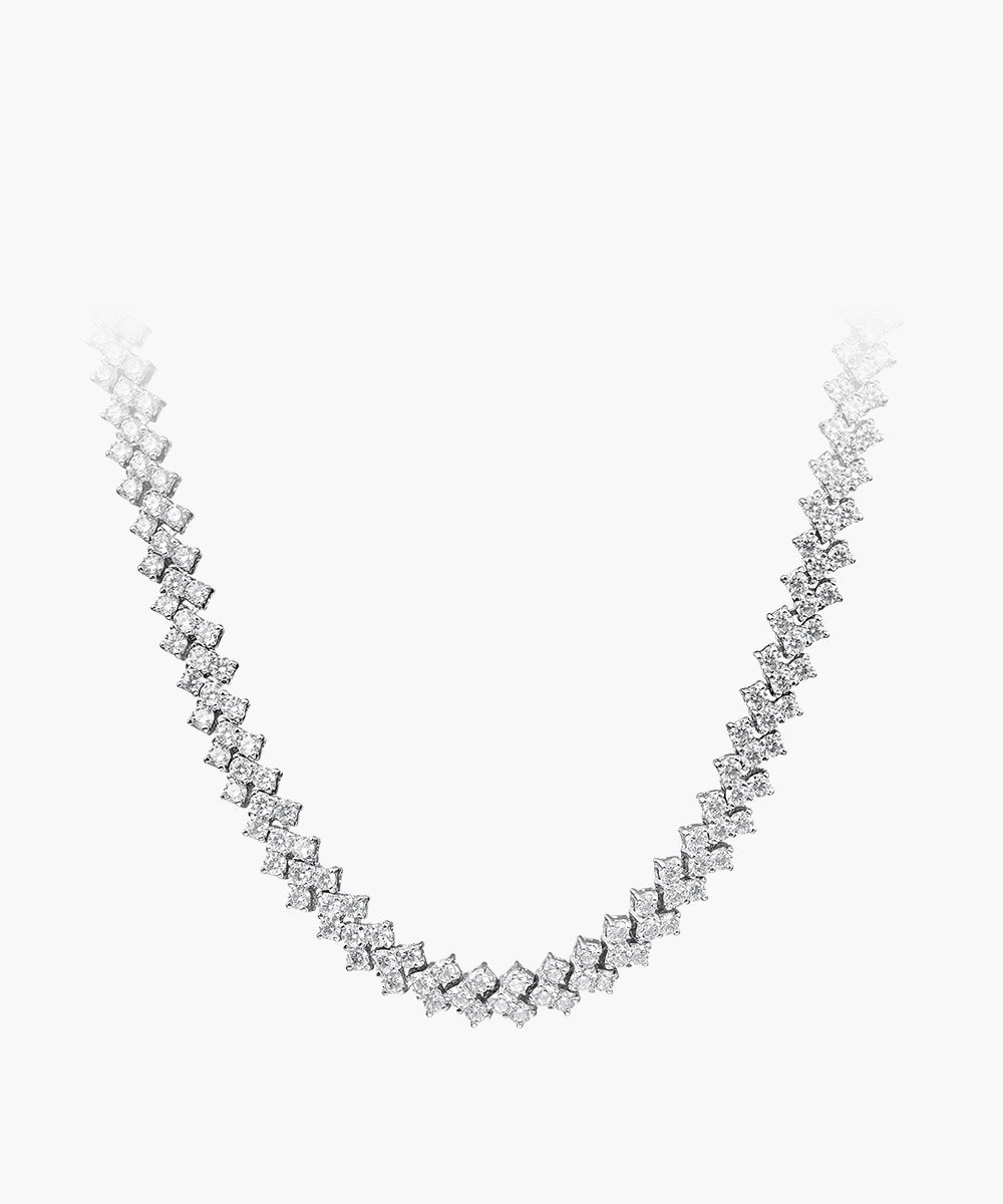 Bridal diamond necklace