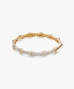 Medieval style diamond bracelet