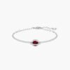 Red ruby bracelet