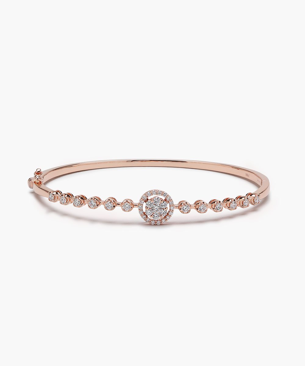 Diamond eye bracelet